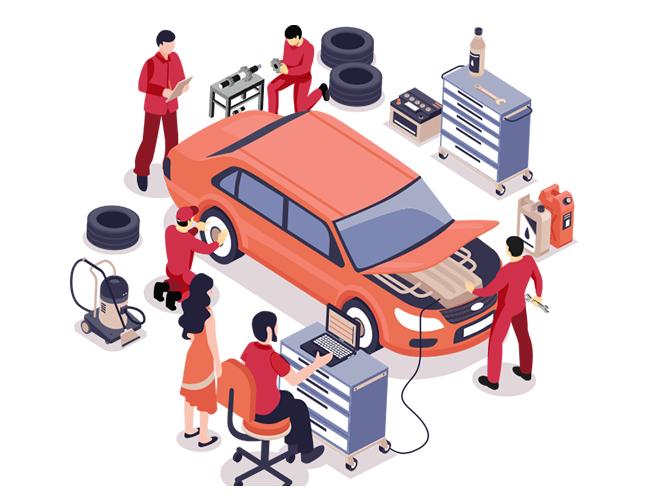Online vehicles scrapping platform